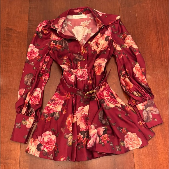 Zimmermann
Luminosity Floral Silk Mini Shirtdress - Picture 8 of 13